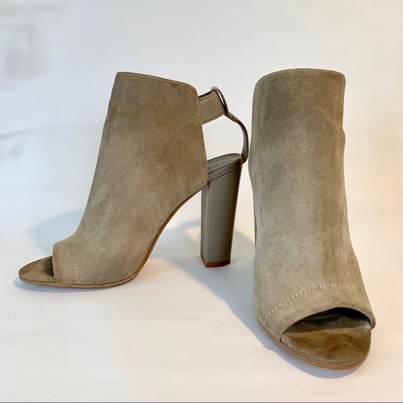 Vince Addison Open Toe Back Strap Bootie 7.5 - Picture 5 of 8